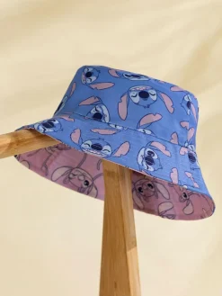 Sale Vanilla Underground Multi Girls Disney Lilo & Stitch Reversible Bucket Hat
