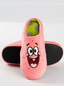 Vanilla Underground Pink SpongeBob SquarePants Patrick mule slippers^ Slippers|Slippers