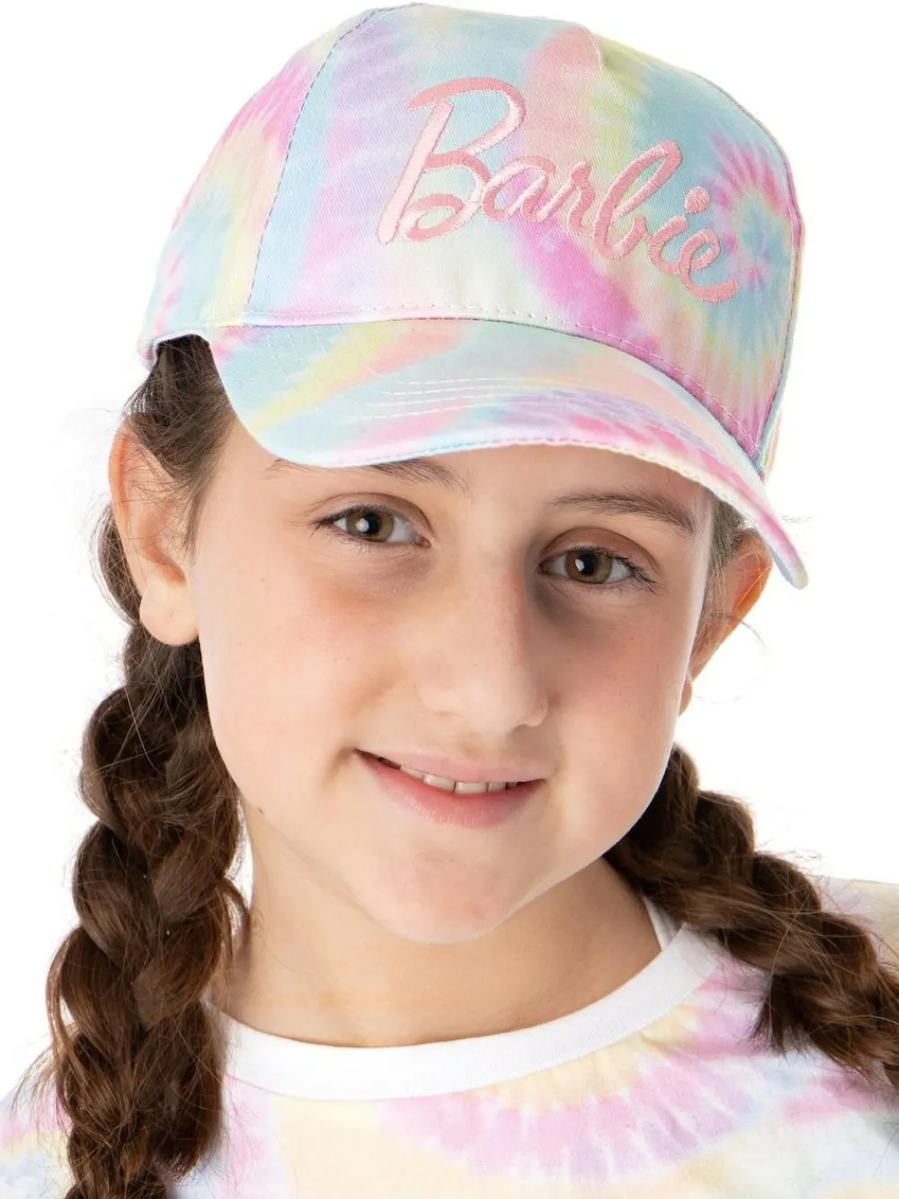 Vanilla Underground Pink Girls Tie-Dye Barbie Cap^ Hats