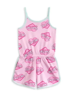 Vanilla Underground Pink Girls Barbie Sleeveless Playsuit^ Jumpsuits & Playsuits
