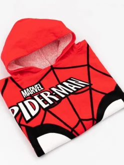 Vanilla Underground Red 100% Cotton Spider-Man Character Towel Poncho^BOY Swimwear|Swimwear