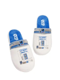Vanilla Underground White Star Wars Mr Men Mr Lazy Slippers^ Slippers|Slippers
