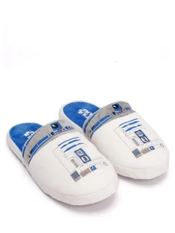 Vanilla Underground White Star Wars Mr Men Mr Lazy Slippers^ Slippers|Slippers