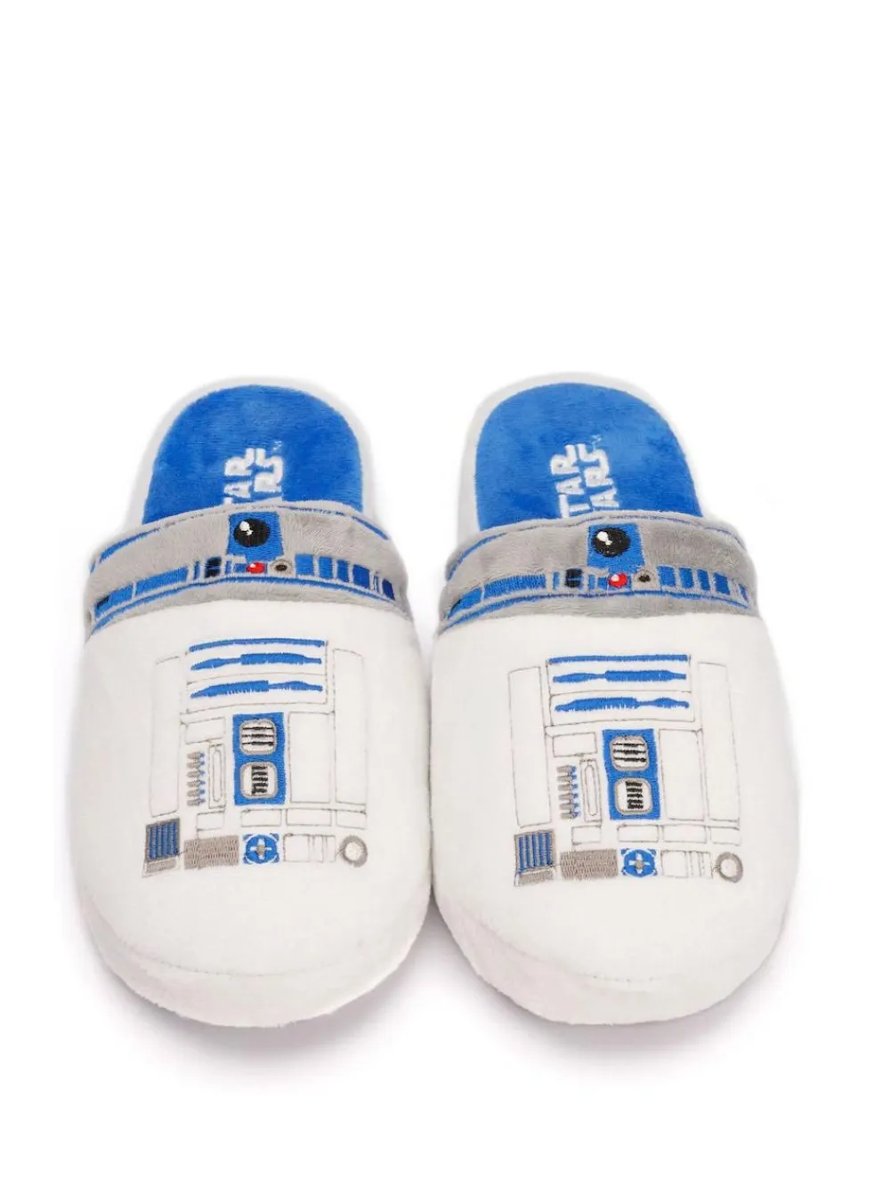 Vanilla Underground White Star Wars Mr Men Mr Lazy Slippers^ Slippers|Slippers