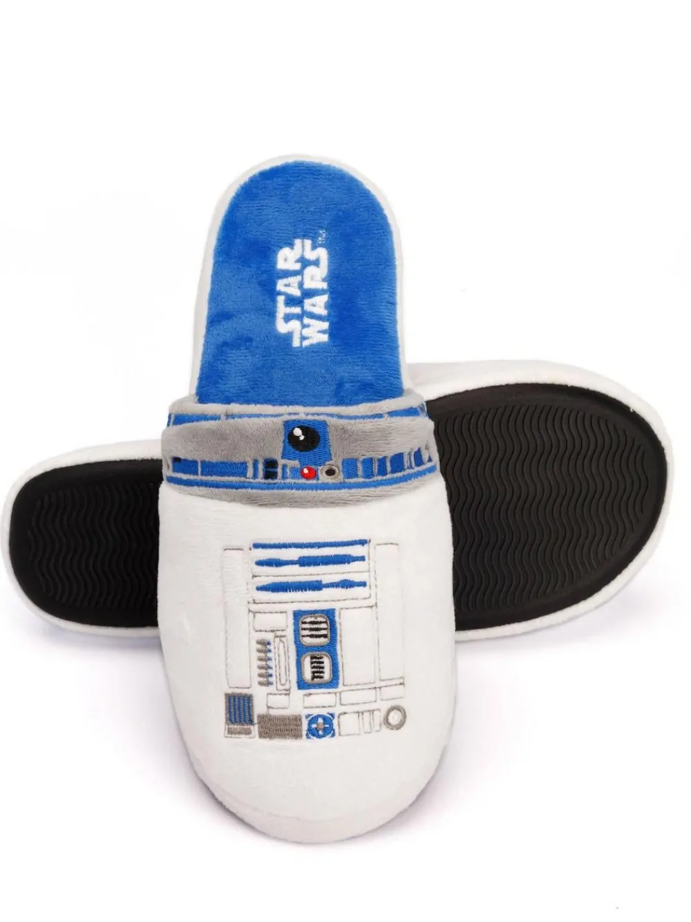 Vanilla Underground White Star Wars Mr Men Mr Lazy Slippers^ Slippers|Slippers