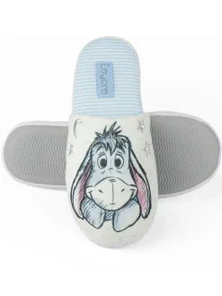 Vanilla Underground White Eeyore Womens Winter Mule Slippers^Women Slippers