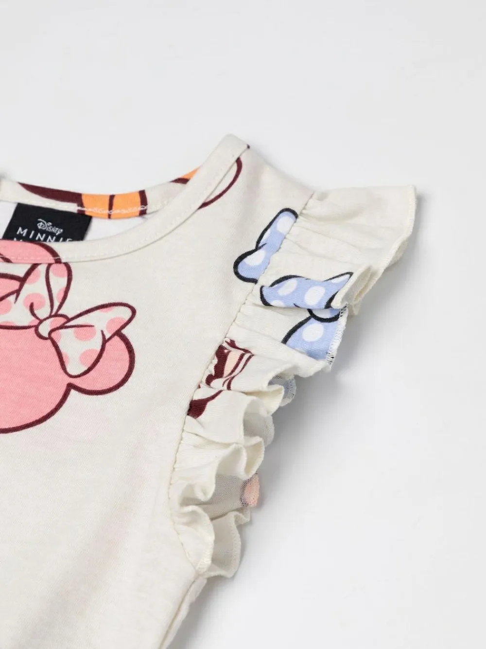 Vanilla Underground White Disney Minnie Mouse Multicoloured Sleeveless Playsuit^ Jumpsuits & Playsuits