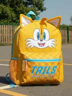 Vanilla Underground Yellow Kids Sonic The Hedgehog Tails Backpack^BOY Bags