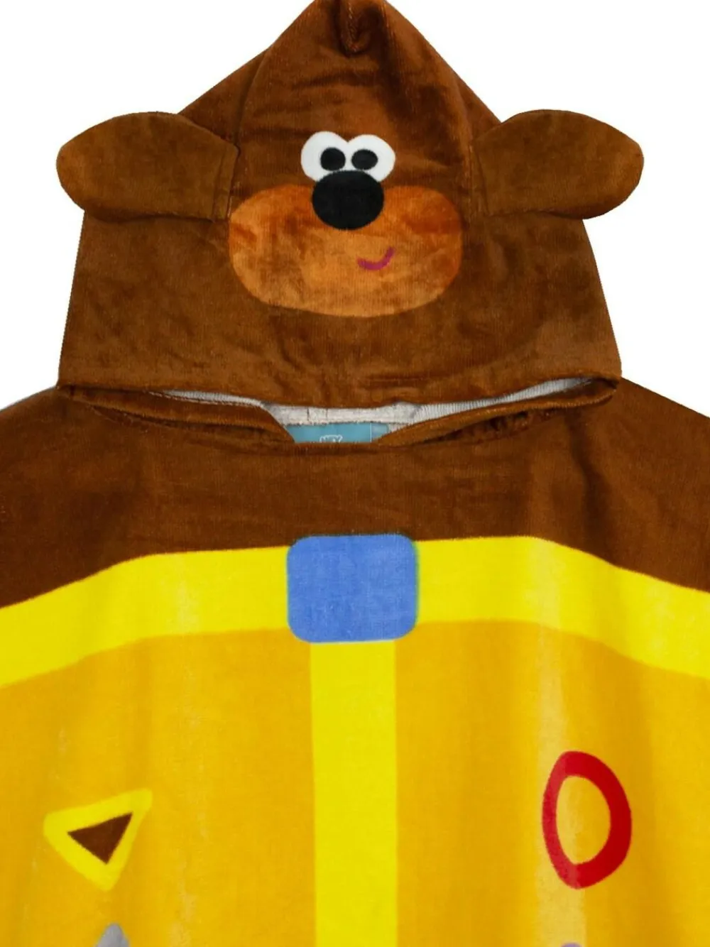 Vanilla Underground Yellow Hey Duggee 100% Cotton Character Towel Poncho^BOY Swimwear|Swimwear