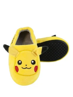 Vanilla Underground Yellow Pokemon Winter Slippers^BOY Nightwear