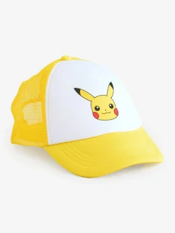 Vanilla Underground Yellow Pokemon Kids Adjustable Curved Peak Cap^BOY Hats