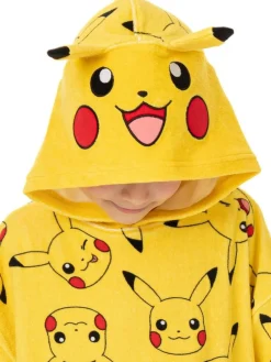 Vanilla Underground Yellow Pokémon Character Towel Poncho^BOY Swimwear|Swimwear