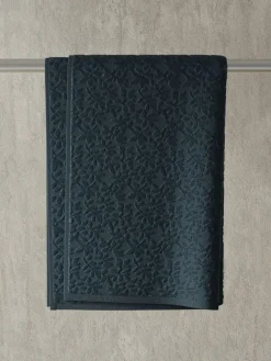 Vantona Jacquard Leaf 500gsm 100% Cotton Towel^ Towels & Bathmats