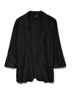VERO MODA Linen Blend 3/4 Sleeve Jacket^Women Blazers