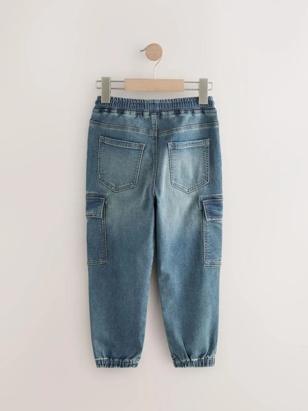 Next Cargo Jeans With Elasticated Waist (3-16yrs)^BOY Jeans|Jeans