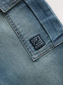 Next Cargo Jeans With Elasticated Waist (3-16yrs)^BOY Jeans|Jeans