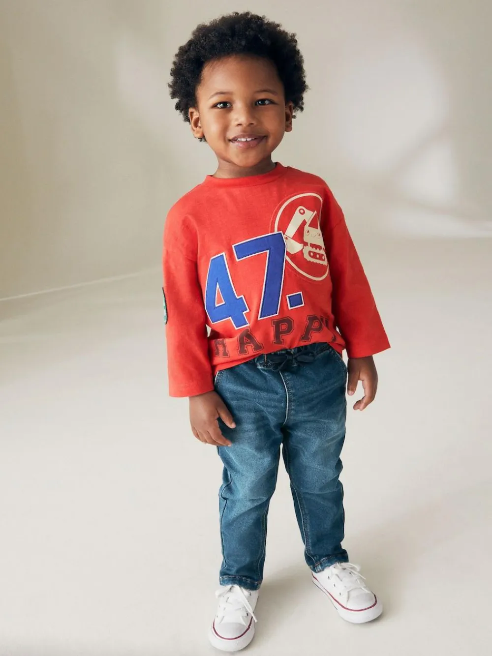 Next Super Soft Pull-On Jeans With Stretch (3mths-7yrs)^BOY Jeans & Joggers|Jeans