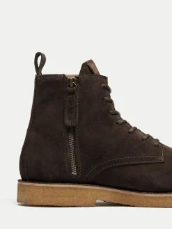 Best Walk London Brown Verona Lace Boots