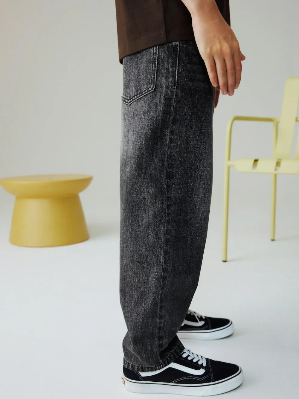Next Baggy Tapered Authentic Jeans (3-16yrs)^BOY Jeans|Jeans
