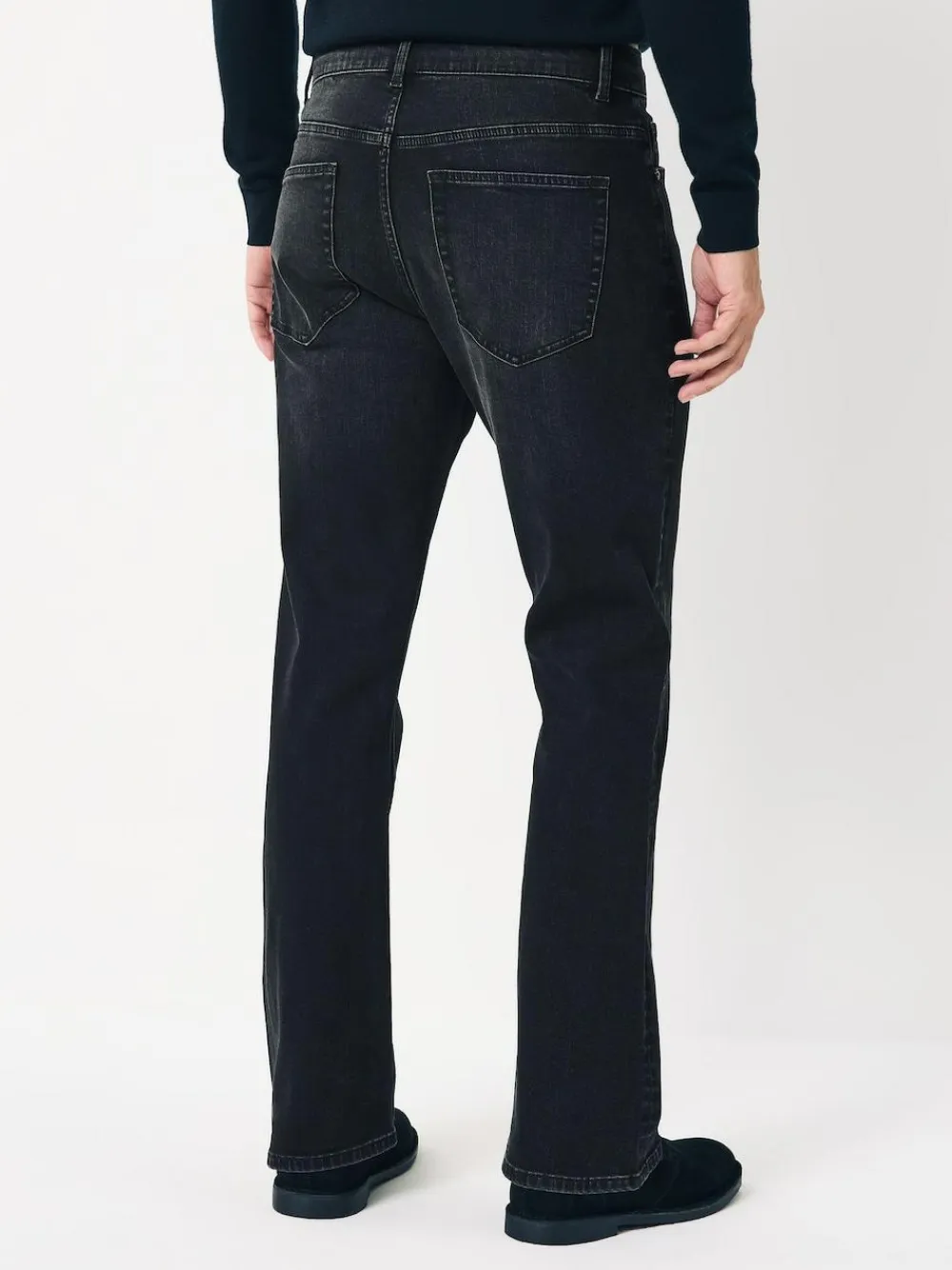 Next Washed Black Bootcut Classic Stretch Jeans^ Jeans|Jeans