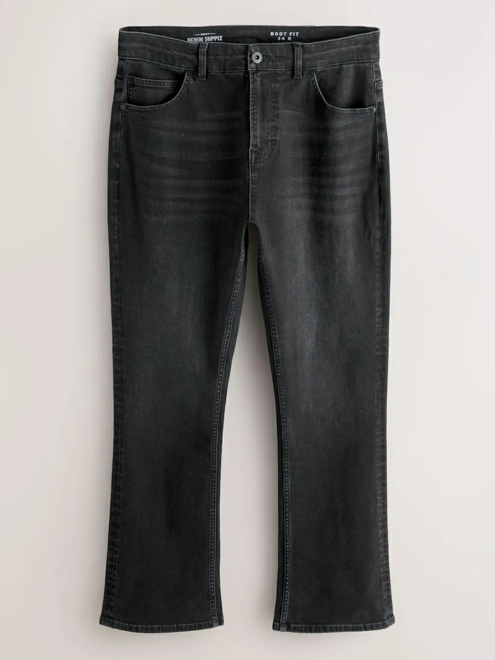 Next Washed Black Bootcut Classic Stretch Jeans^ Jeans|Jeans
