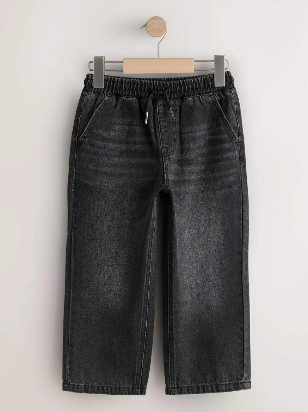 Outlet Next Pull on Denim Jeans (3-16yrs) Washed Black