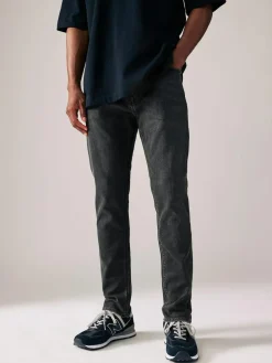 Next Washed Black Skinny Fit Comfort Stretch Jeans