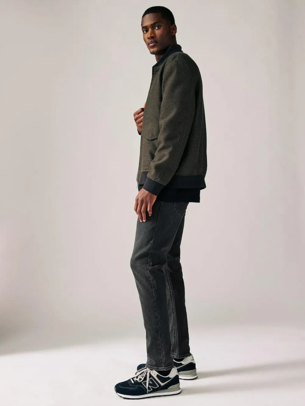 Next Washed Black Skinny Fit Comfort Stretch Jeans