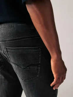 Next Washed Black Skinny Fit Comfort Stretch Jeans