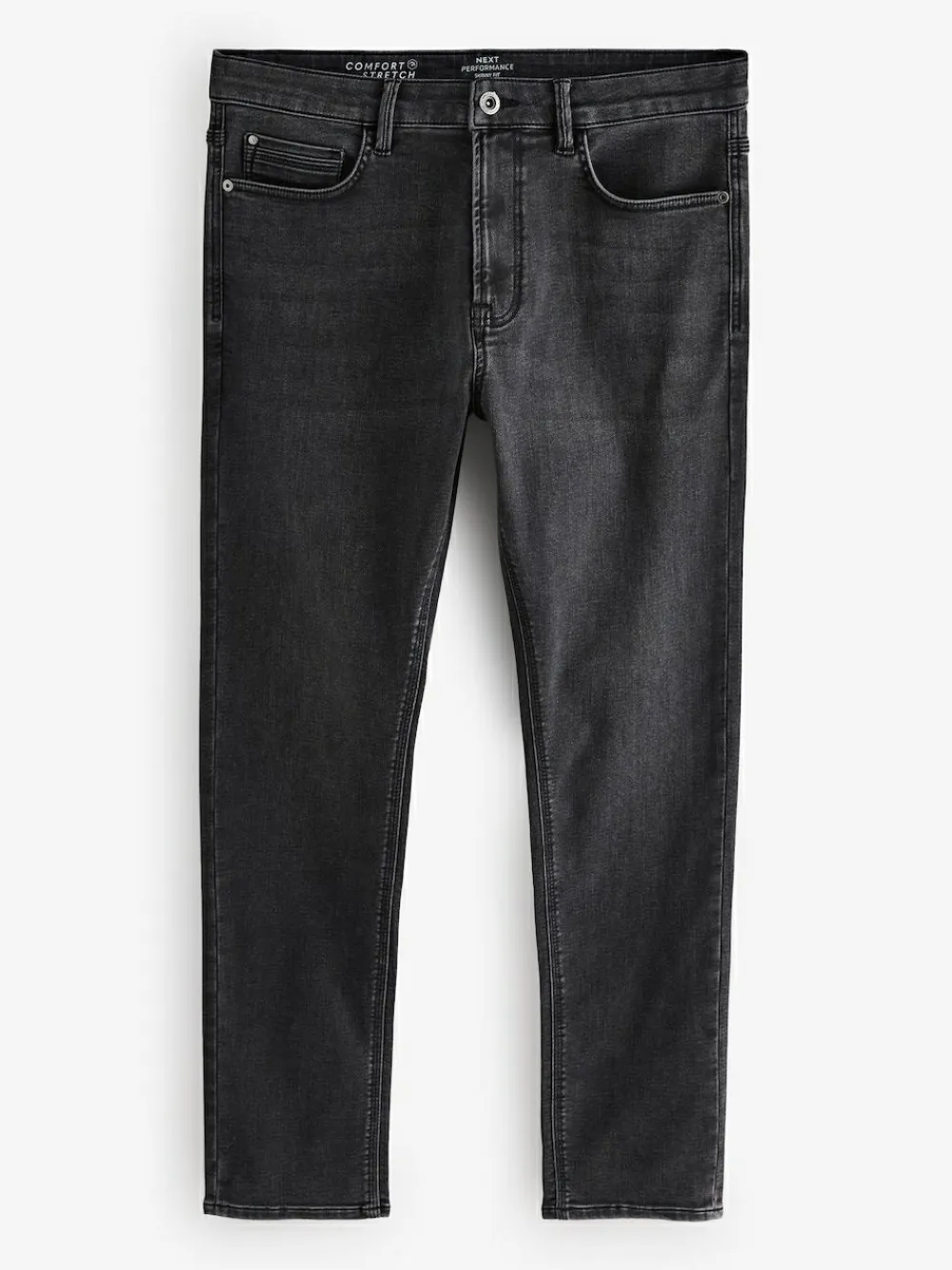 Next Washed Black Skinny Fit Comfort Stretch Jeans