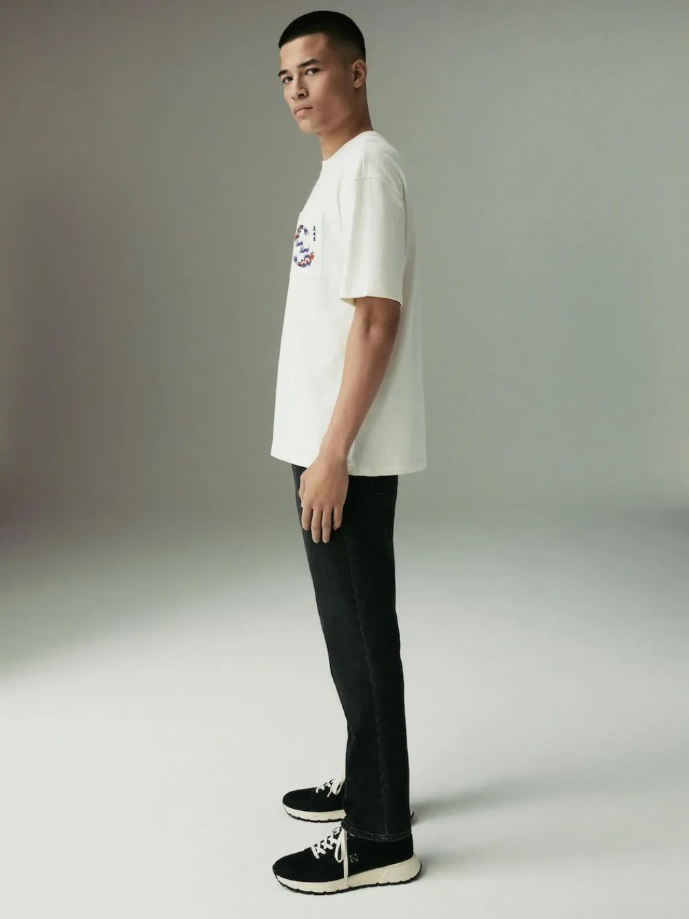 Outlet Next Washed Black Slim Fit Comfort Stretch Jeans