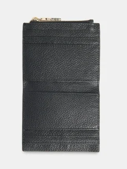 Whistles Black Danni Tab Detail Compact Purse^Women Purses