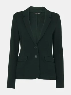 Outlet Whistles Green Slim Jersey Jacket