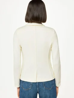 Whistles White Slim Jersey Jacket^Women Blazers