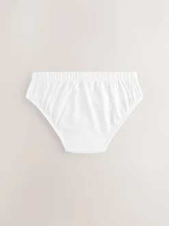 Next 100% Cotton Briefs 10 Pack (1.5-16yrs) White