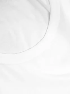 New Next 100% Cotton Layering Vests 5 Pack White