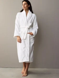 Next 100% Cotton Towelling Dressing Gown^Women Bathrobes