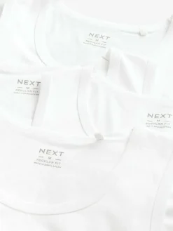 Next 100% Cotton Vests 4 Pack^ Nightwear|Underwear