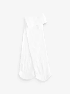 Clearance Next White 40 Denier Spot Tights