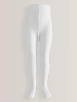 Clearance Next White 40 Denier Spot Tights