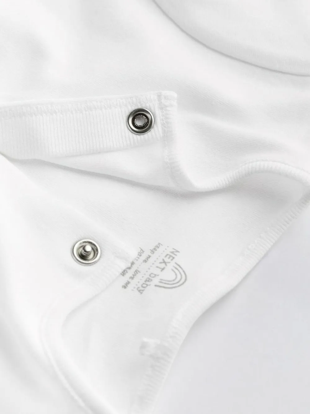 Next White 5 Pack 100% Cotton Baby Sleepsuits (0-18mths)^BOY Unisex|Nightwear