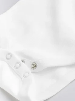 Sale Next White 7 Pack Baby Strappy Bodysuits