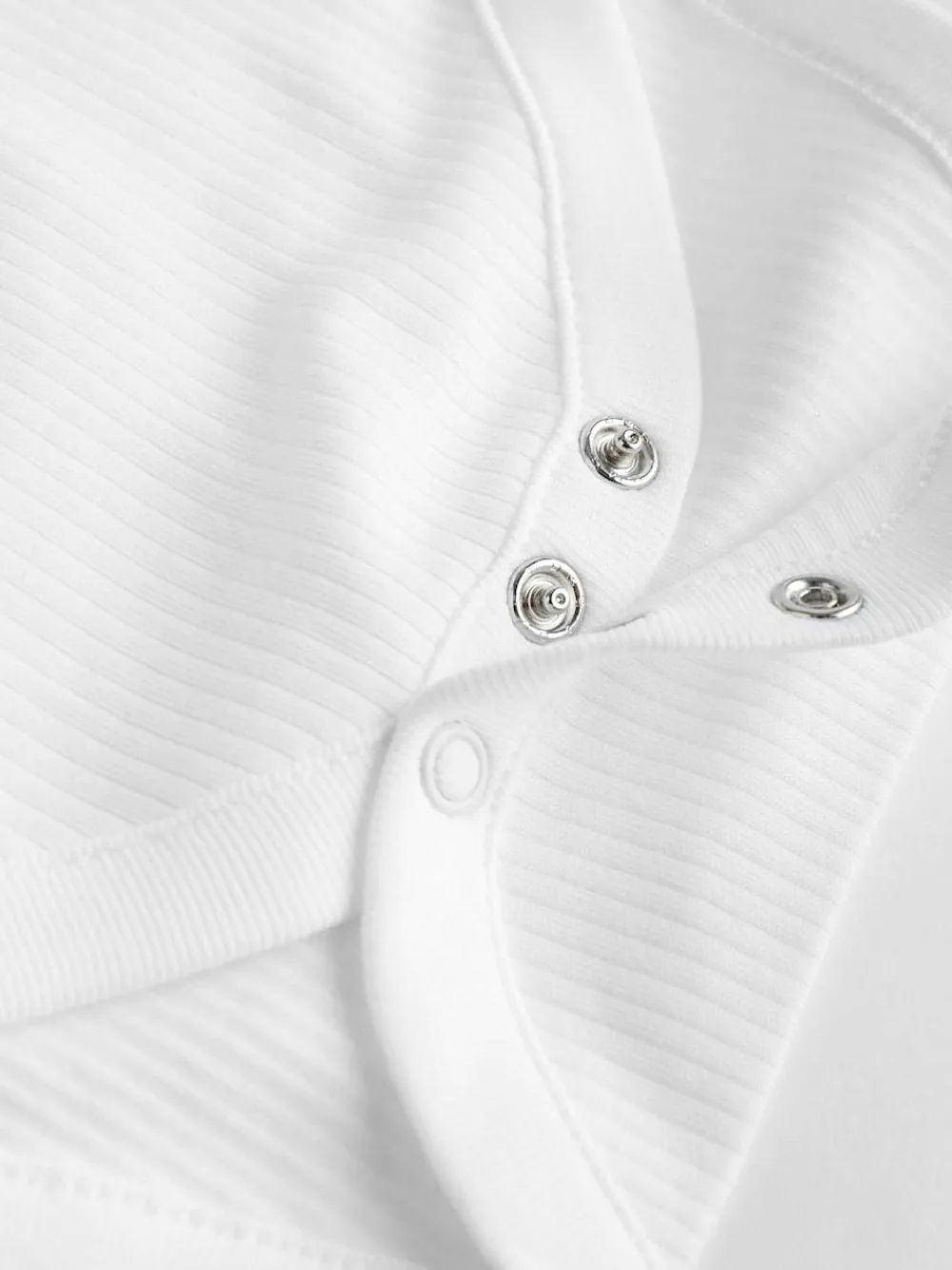 Online Next White 10 Pack Baby Strappy Bodysuits