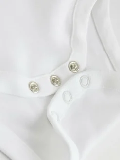 Best Next White 7 Pack Baby Vest Bodysuits