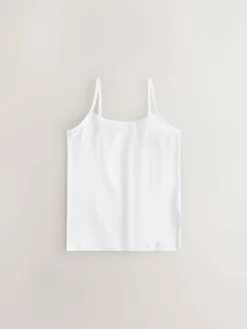 Sale Next White 5 Pack Cami Vest (1.5-16yrs)