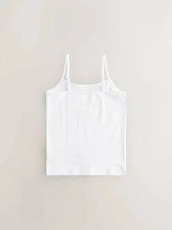 Sale Next White 5 Pack Cami Vest (1.5-16yrs)