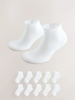 Next 10 Pack Cushioned Mid Trainer Socks^ Nightwear|Socks