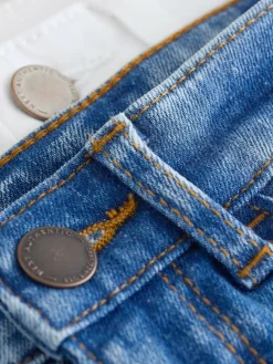 Clearance Next 2 Pack Denim Shorts (3-16yrs) White