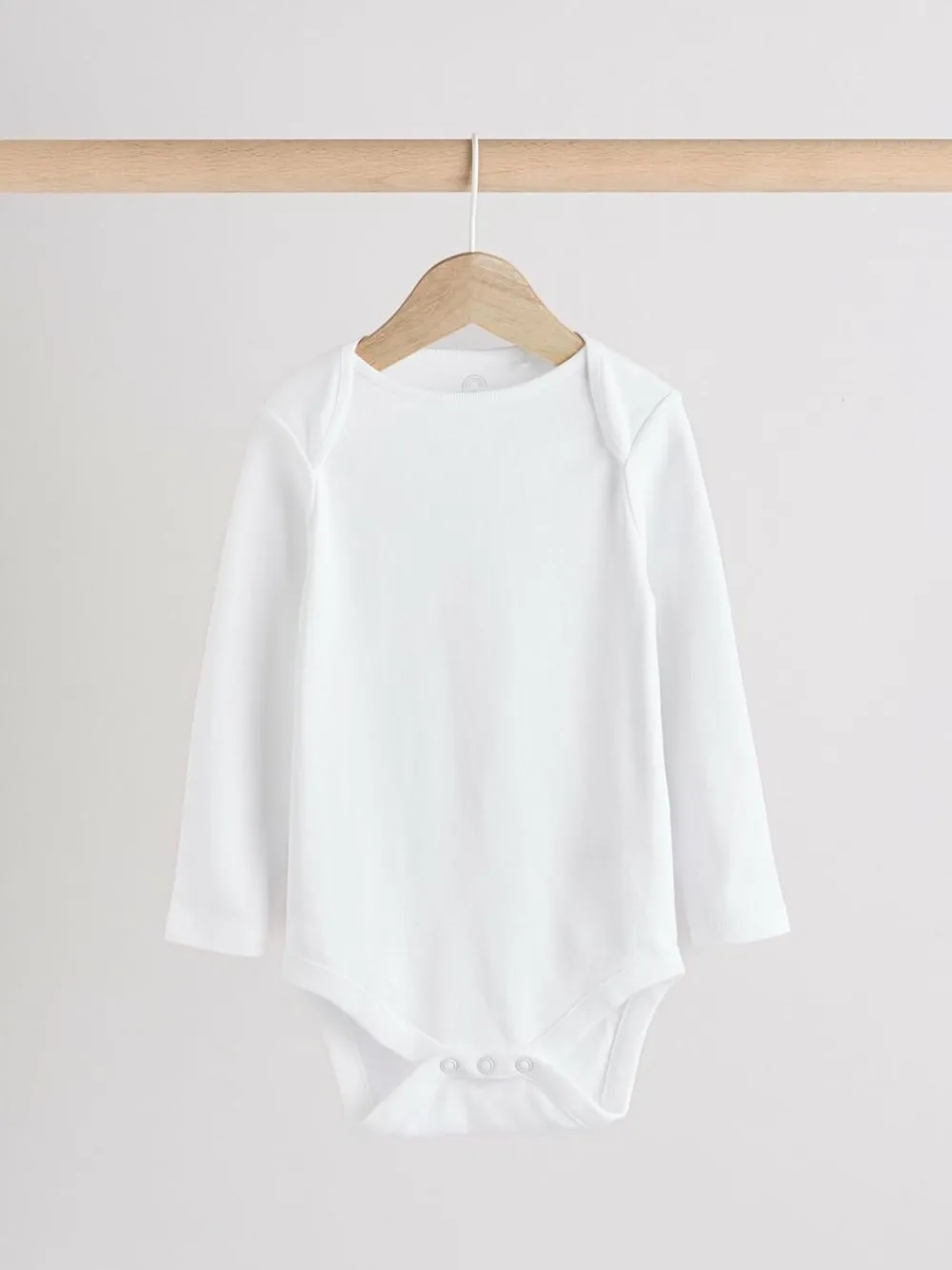 Hot Next White 10 Pack Essential Baby Long Sleeve Bodysuits
