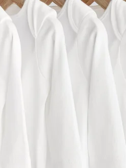 Outlet Next White 7 Pack Essential Baby Long Sleeve Bodysuits